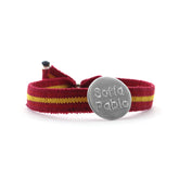 CATI - customizable bracelet silver medal 15mm